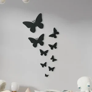 Holzsticker fürs Kinderzimmer SCHMETTERLINGE Markenprodukt