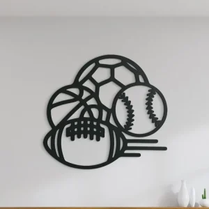 Holzsticker SPORTBÄLLE Jetzt Bestellen