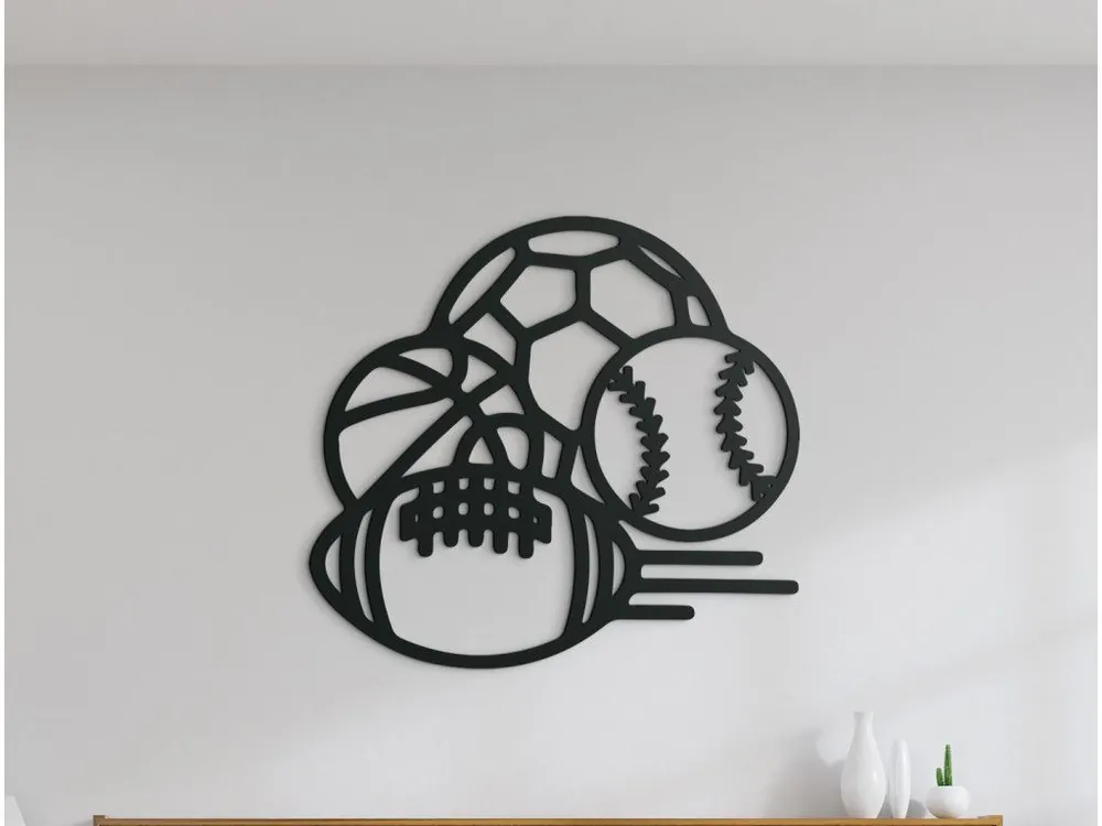 Holzsticker SPORTBÄLLE Jetzt Bestellen