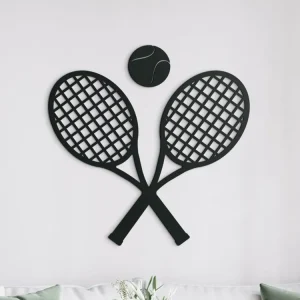 Holzsticker TENNISSCHLÄGER Letzte Chance