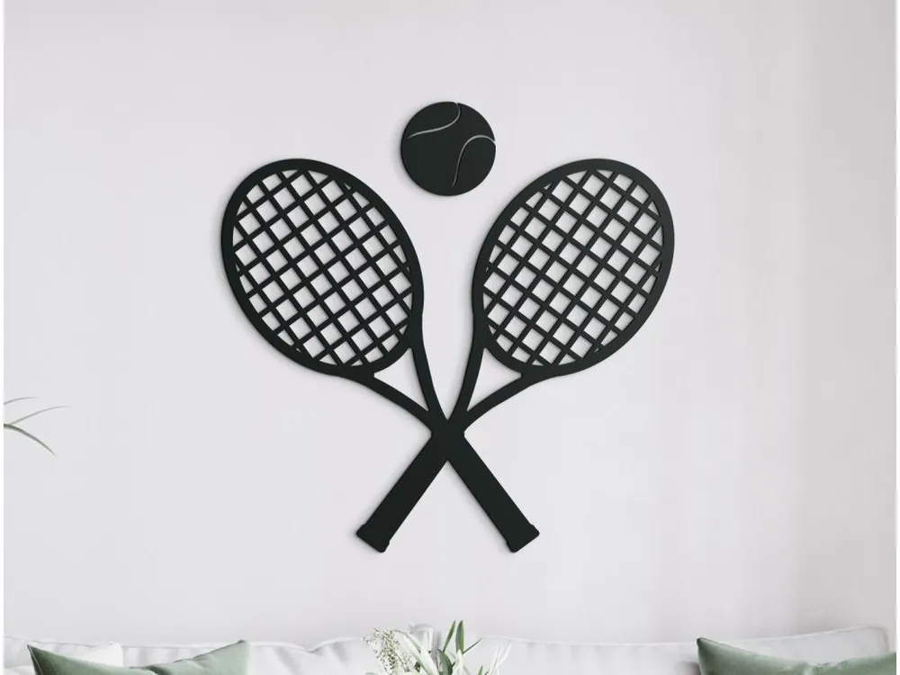 Holzsticker TENNISSCHLÄGER Letzte Chance