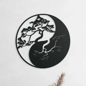 Bestseller Holzsticker Yin und Yang