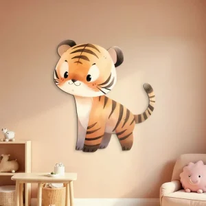 Garantierte Lieferung Kinderbild Neugieriger Tiger