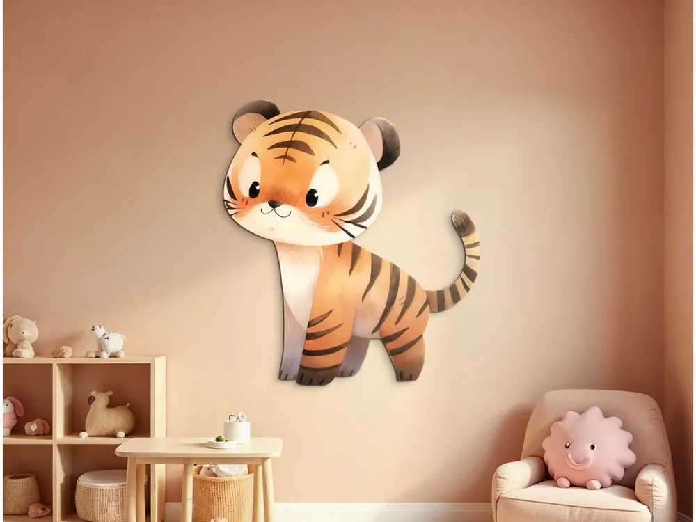 Garantierte Lieferung Kinderbild Neugieriger Tiger