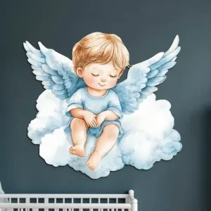 Kinderbild Schutzengel auf Wolke Saisonangebot