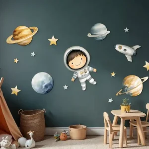Letzte Chance Kinderbilder-Set Kosmonaut