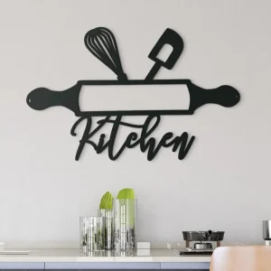 Holzsticker KÜCHENUTENSILIEN Top-Preis