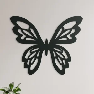 Holzsticker ORNAMENTALER SCHMETTERLING Versand Am Gleichen Tag