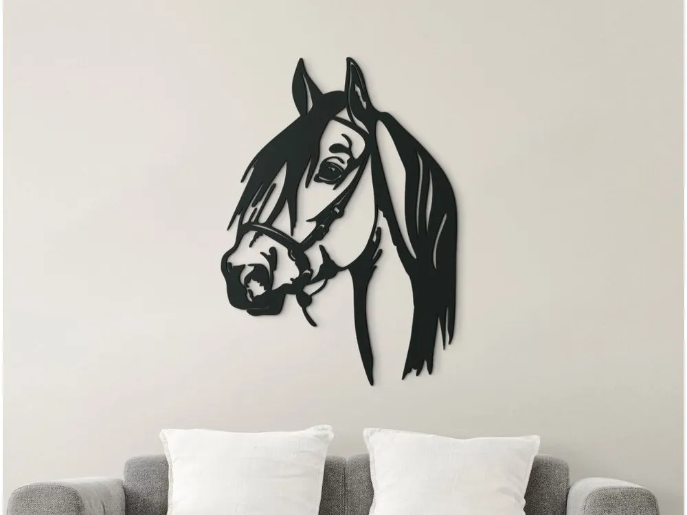 Holzsticker PFERD MIT HALFTER Top-Seller