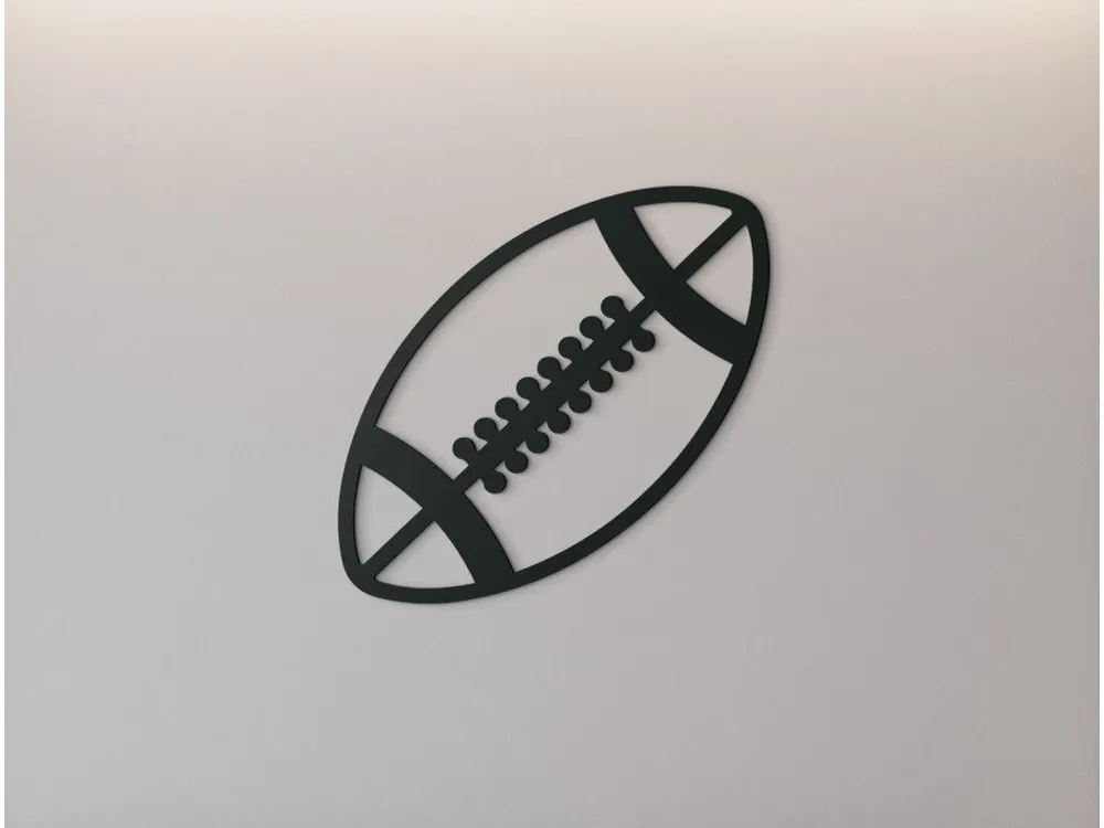 Holzsticker RAUGBYBALL Neue Ware
