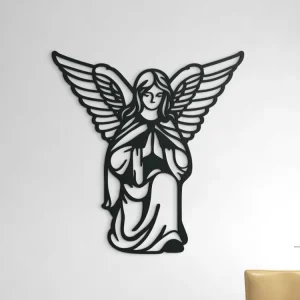 Holzsticker SCHUTZENGEL Top-Preis