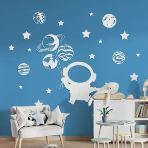 Kindersticker-Set KOSMONAUT IM WELTALL (26 Stück) Top-Seller