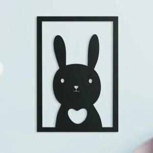 Kinderwandbild KLEINER HASE Preiswert