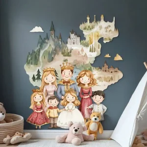 Kinderzimmerdekoration Königliche Familie Geprüft