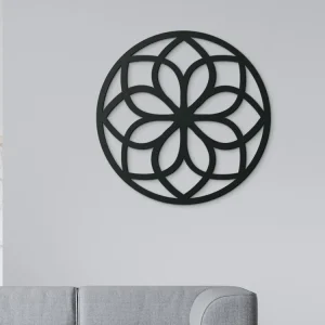 Kreisrundes Mandala für die Wand Finale Aktion