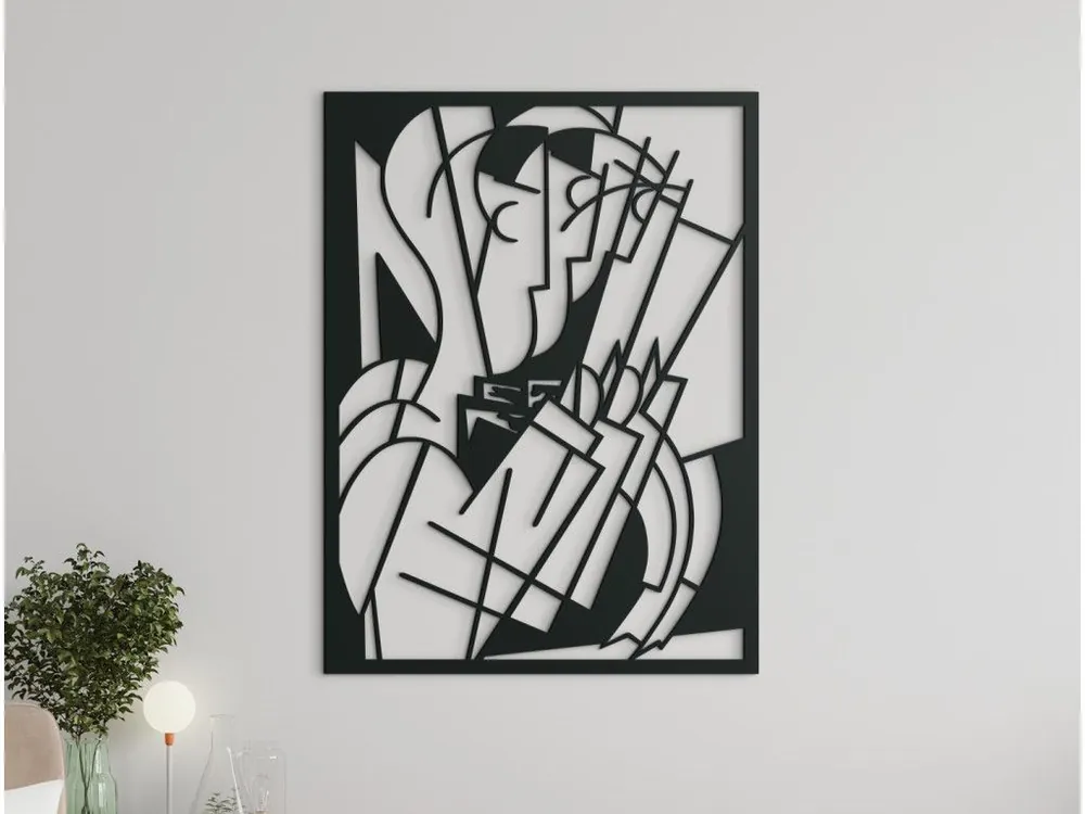 Kubistisches Wandbild DIRIGENT Direkt Vom Hersteller