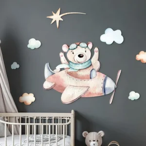 Preis Gesenkt Kinderdekoration Lustiger Pilot Teddy
