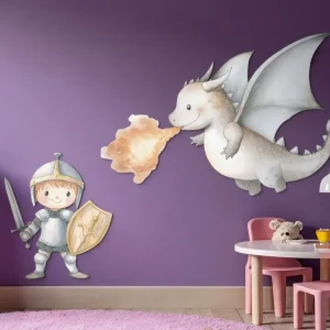 Top-Angebot Kinderdekoration Ritter und Drache