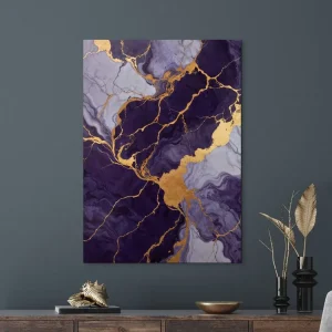 Marmorbild Violetter Traum Ausverkauf
