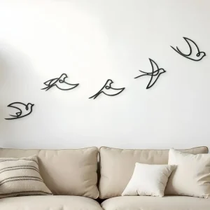 Mehrteiliger Wandsticker VOGELFLUG Highlight