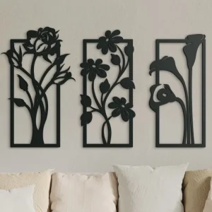 Finale Aktion Mehrteiliges Bild BLÜHENDE BLUMEN