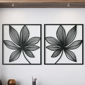 Mehrteiliges Bild BLUMEN IM SPIEGEL Top-Angebot
