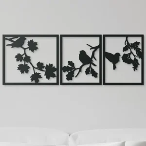 Mehrteiliges Bild VOGELTRIPTYCHON Billig