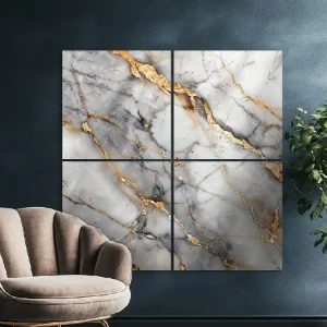 Mehrteiliges Marmorbild Elegant Direkt Vom Hersteller