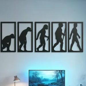 Mehrteiliges Wandbild EVOLUTION Billig