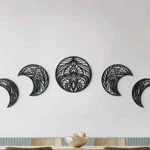 Mehrteiliges Wandmandala MOND Online Kaufen