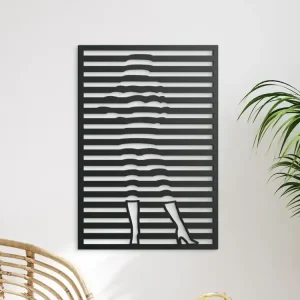 Gratis Versand Minimalistisches Bild FRAUENSILHOUETTE