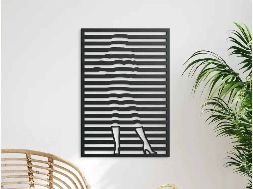 Gratis Versand Minimalistisches Bild FRAUENSILHOUETTE