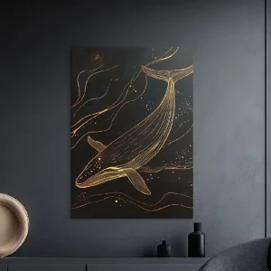 Minimalistisches Bild Goldene Tiefe Sichere Zahlung