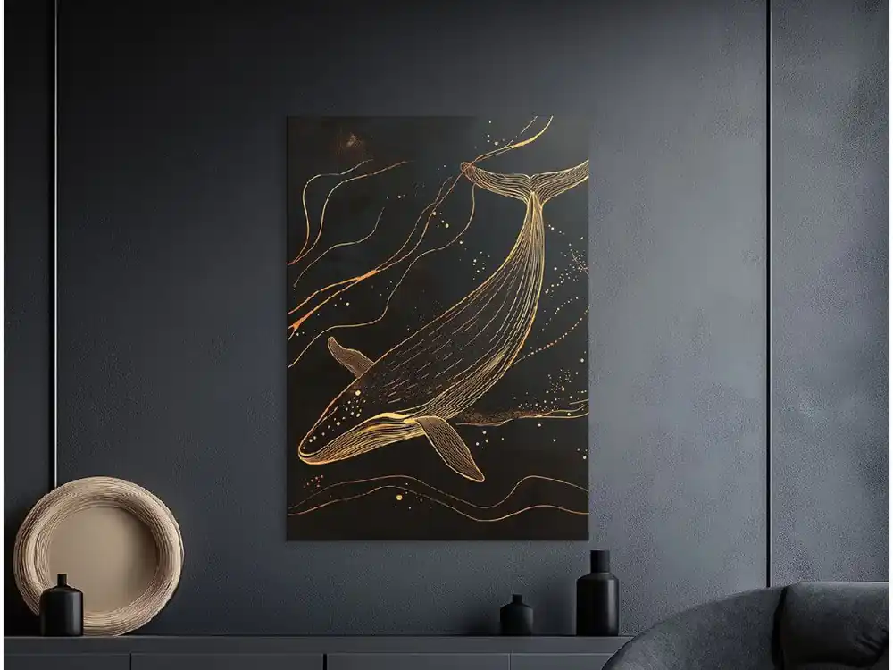 Minimalistisches Bild Goldene Tiefe Sichere Zahlung