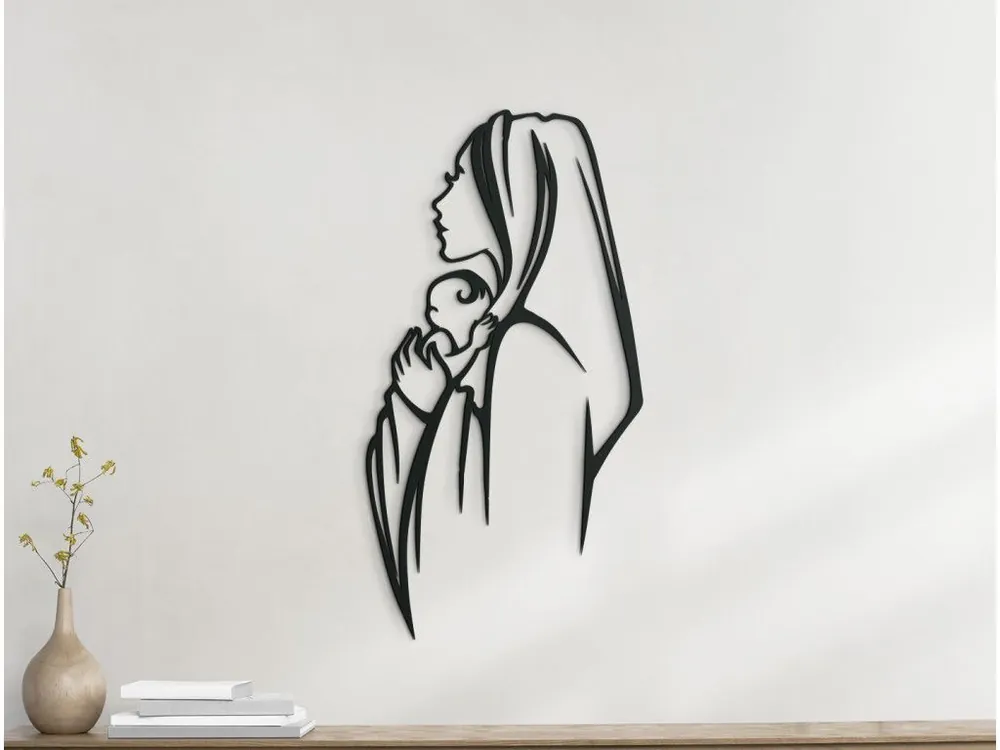 Moderner Sticker MARIA MIT DEM JESUSKIND Rabatt
