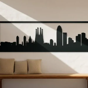 Neuheit Panoramabild Barcelona