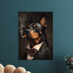 Modernes Bild Doberman - Der Boss Sale