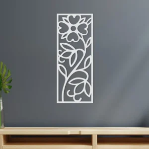 Modernes Holzbild BLUME Rabatt