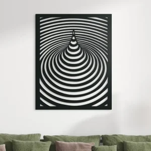 Bestseller Modernes Holzbild HYPNOSE