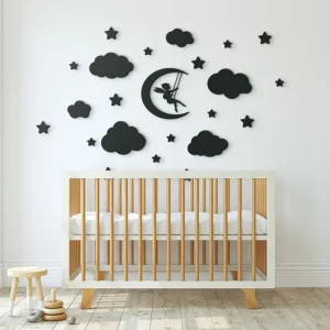 Sichere Zahlung Set aus Kinderstickern FEE IN DEN WOLKEN (23 Stück)
