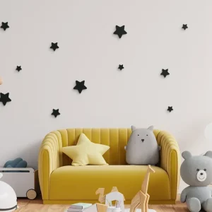 Direktkauf Set mit Kinderstickern KLEINE STERNE (12 Stücke)
