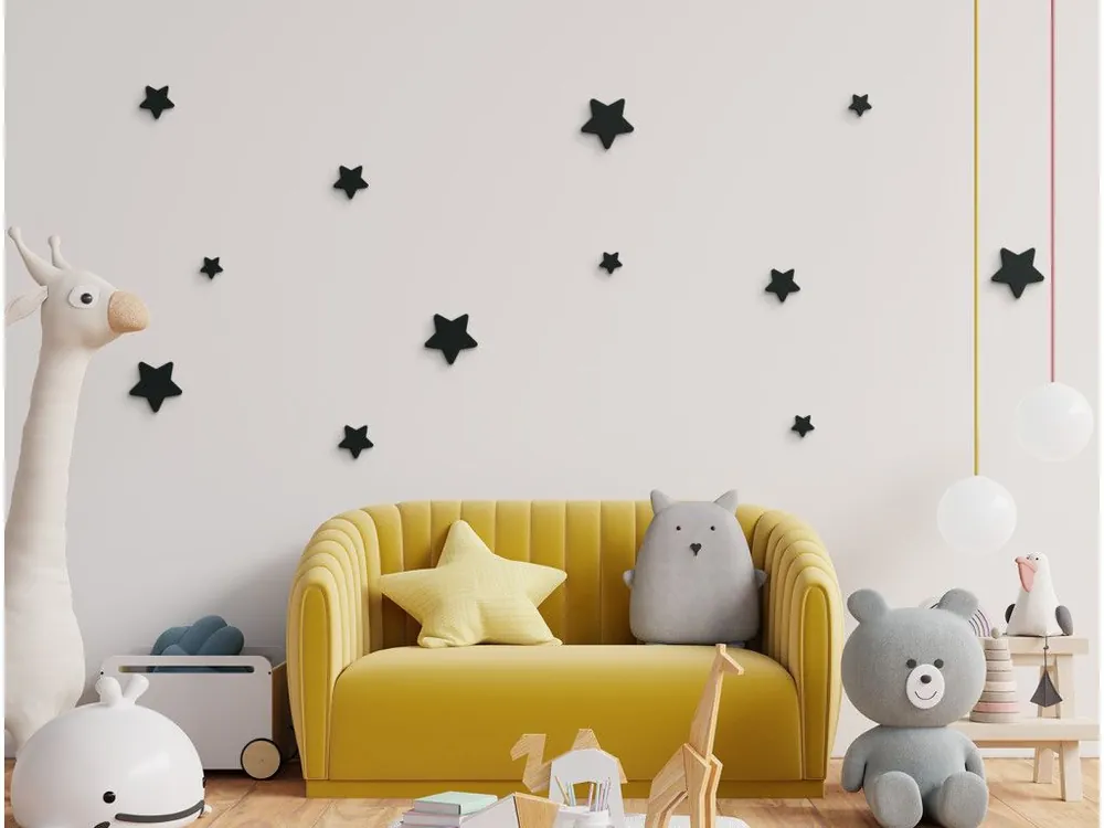 Direktkauf Set mit Kinderstickern KLEINE STERNE (12 Stücke)