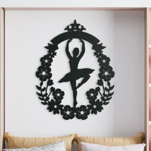 Echt Sticker fürs Kinderzimmer ANMUTIGE PRIMABALLERINA