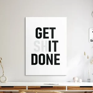 Mega-Angebot Motivationsbild - Get Shit Done