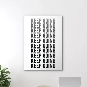 Kostenfreie Lieferung Motivationsbild - Keep Going