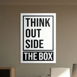 Motivationsbild - Think Outside the Box Letzte Chance
