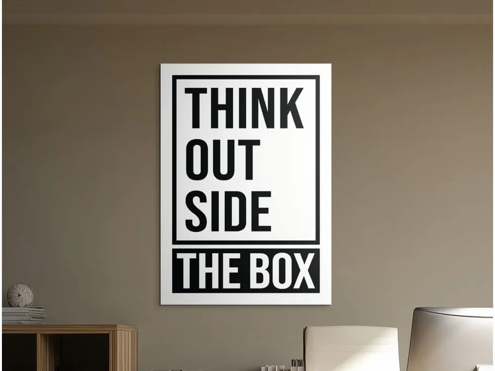Motivationsbild - Think Outside the Box Letzte Chance