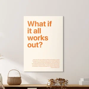 Motivationsbild - What If It All Works Out? Nur Für Kurze Zeit