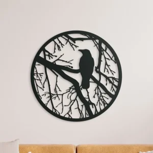 Rundes Holzbild RABE Kostenloser Versand