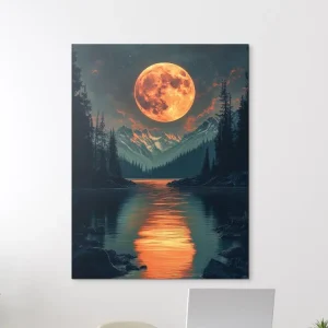 Wandbild Herrschaft des Mondes Begrenztes Angebot